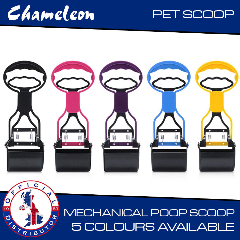 Poop Scoop Pet Dog Waste Pickup Pooper Walking Poo Grabber Picker Scooper