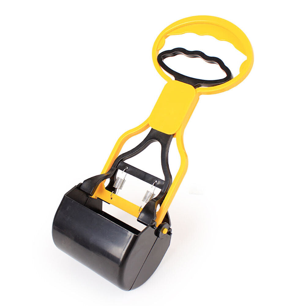 Poop Scoop Pet Dog Waste Pickup Pooper Walking Poo Grabber Picker Scooper