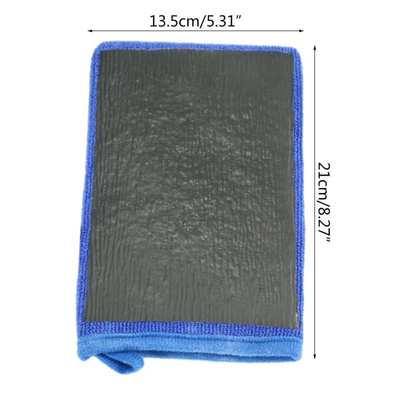 Clay Mitt, Autocare Fine Grade Clay Bar Mitt Surface Prep Mitt Finish Clay Bar Mitt Wash Mitt Clay Eraser Mitt L41A